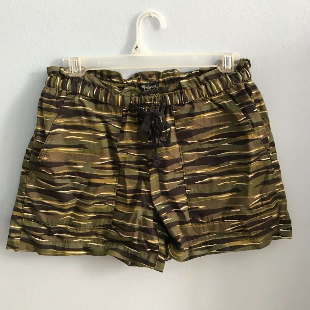 Madewell cotton camo shorts